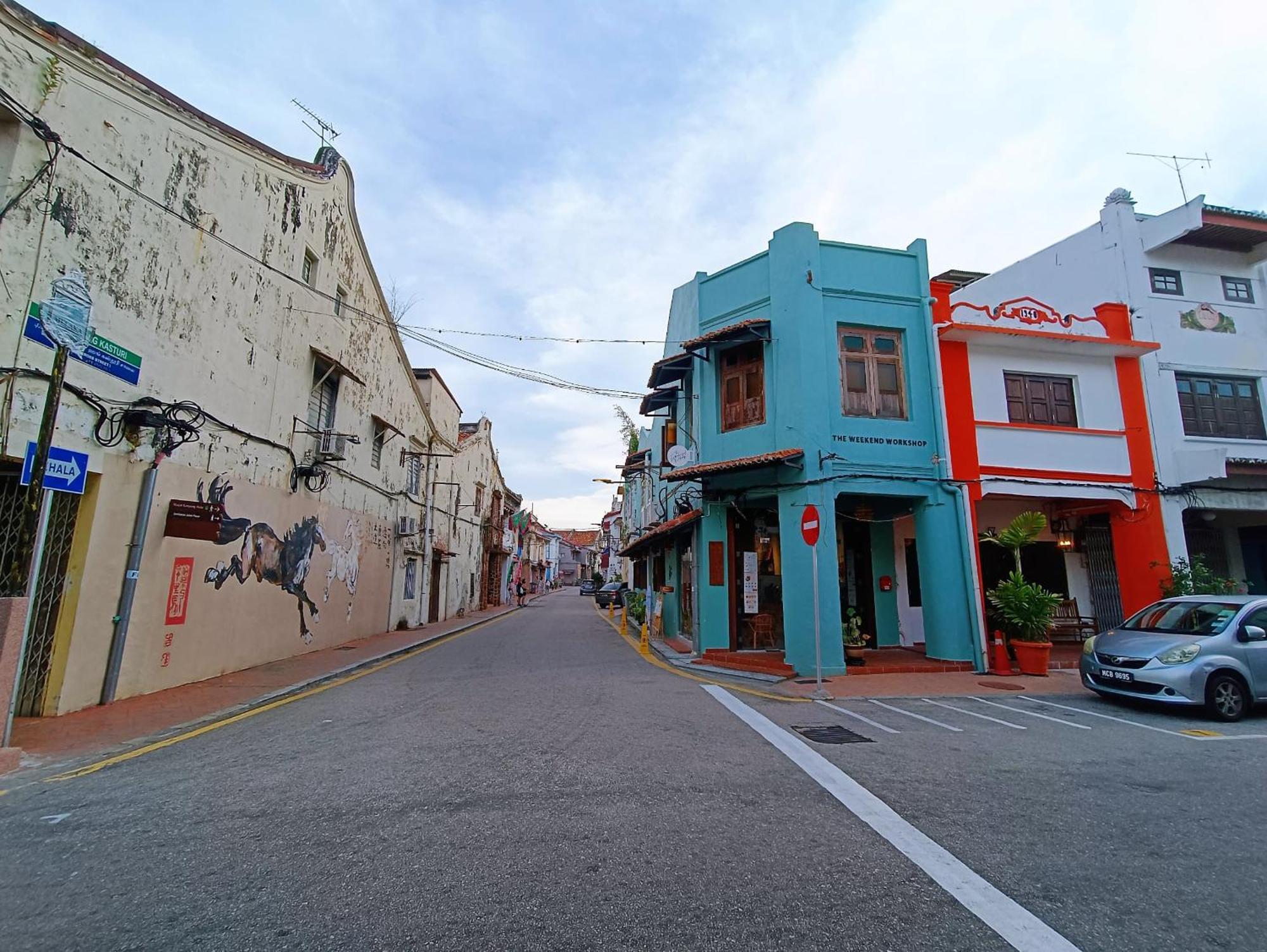 57 Ruma Oren Heritage Jonker Residence Melaka Bagian luar foto